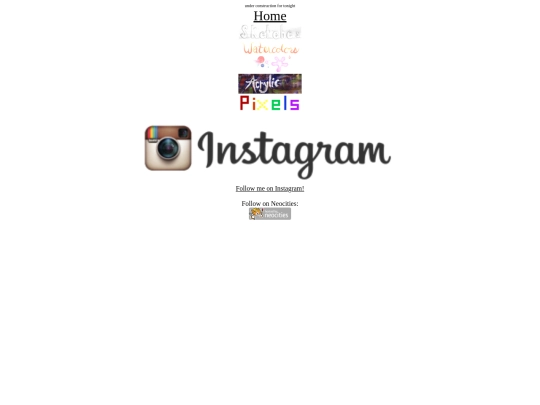 menu screenshot