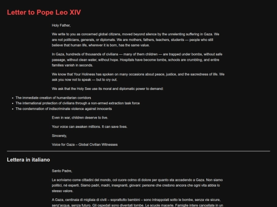 letter screenshot