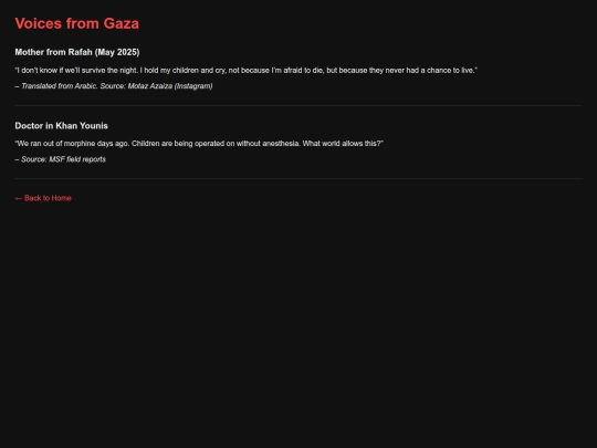 voices screenshot
