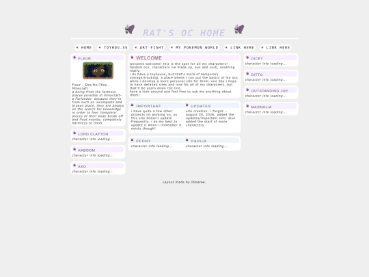 OC tracker/ocindex screenshot