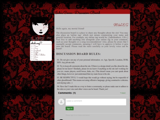 discussionboard screenshot