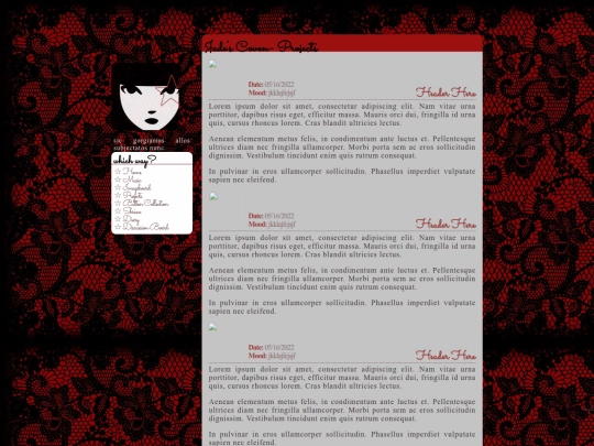 projects screenshot
