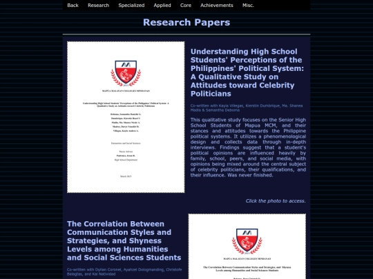 research screenshot