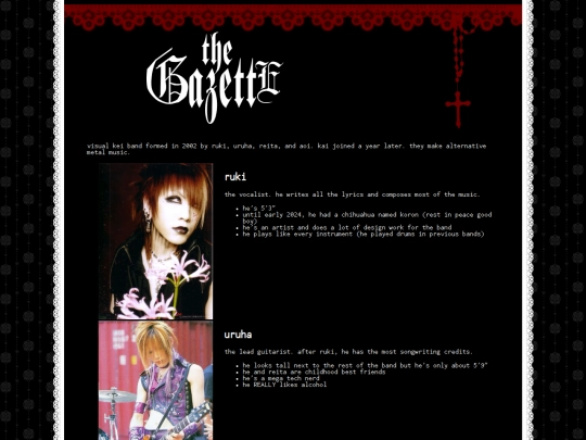 gazette screenshot