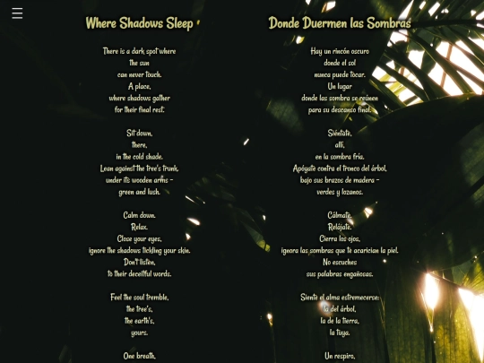 Content/Poems/DondeDuermenLasSombras screenshot