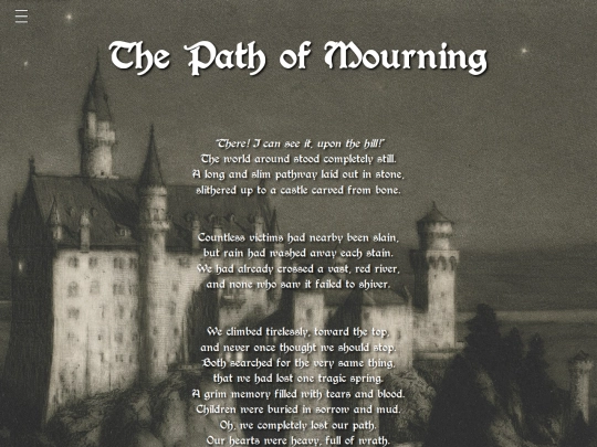 Content/Poems/ThePathOfMourning screenshot