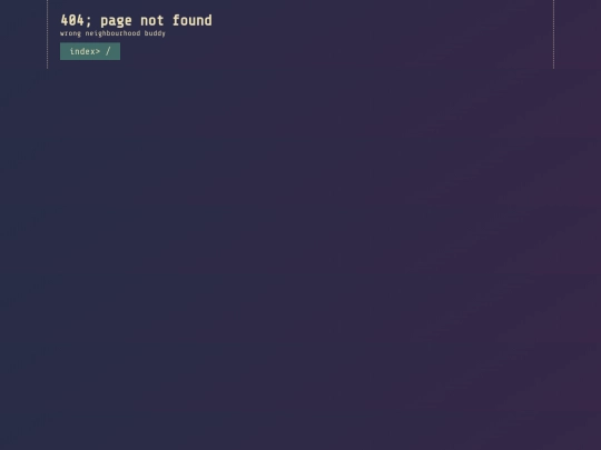 not_found screenshot