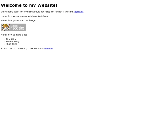 test screenshot