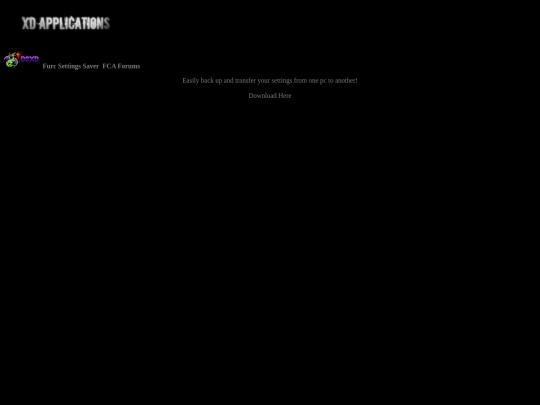 settingsaver screenshot