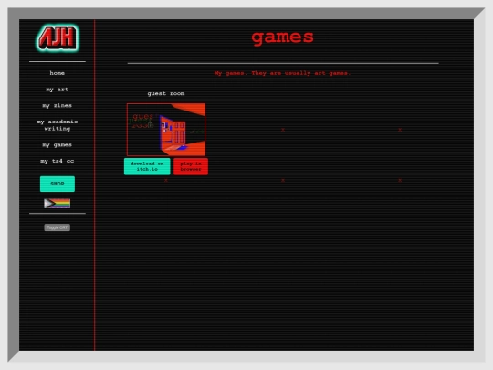 games screenshot