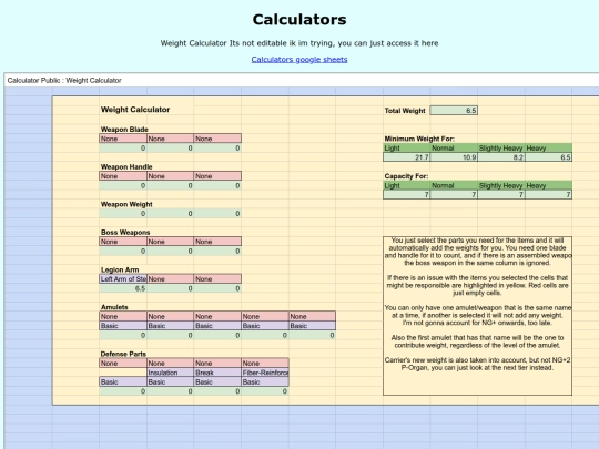 Calculators screenshot
