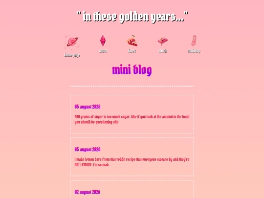 blogpage screenshot