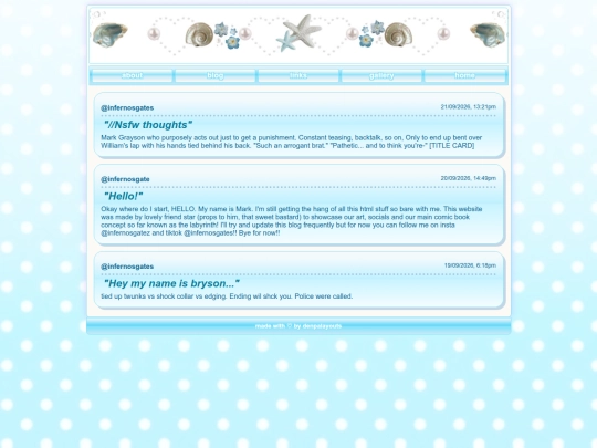 markblog screenshot