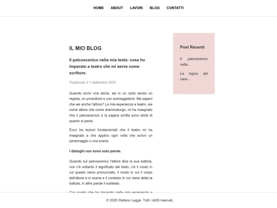 blog screenshot