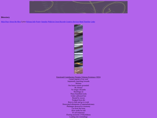 lyrics screenshot
