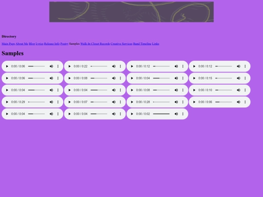 samples screenshot