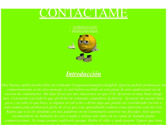 Ejercicio_Contactame screenshot