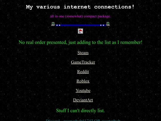 socials screenshot