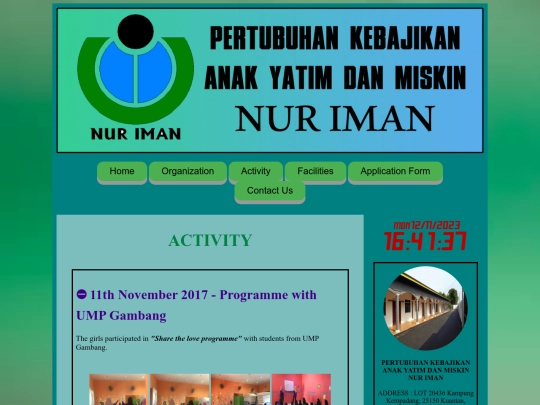 activity screenshot