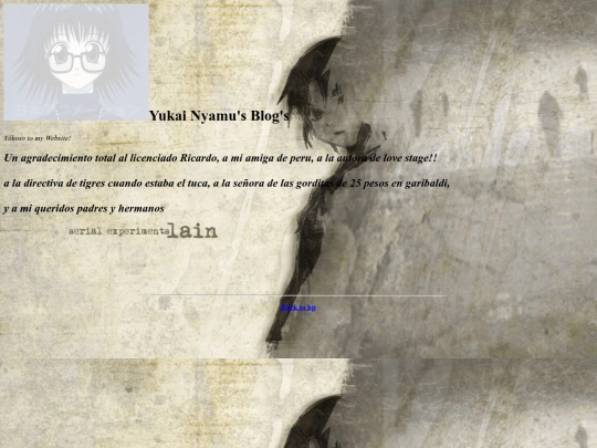 agradecimientos screenshot