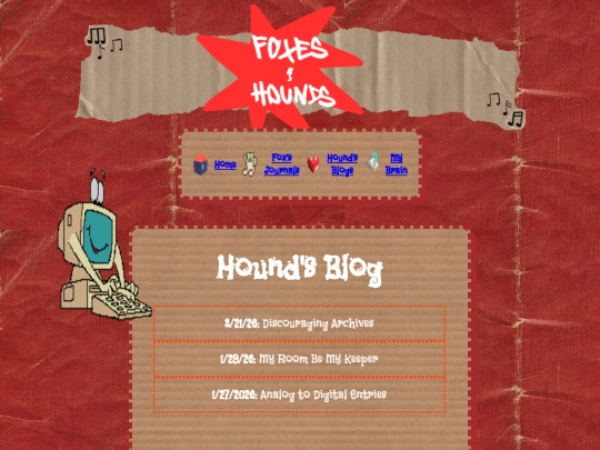 blog screenshot