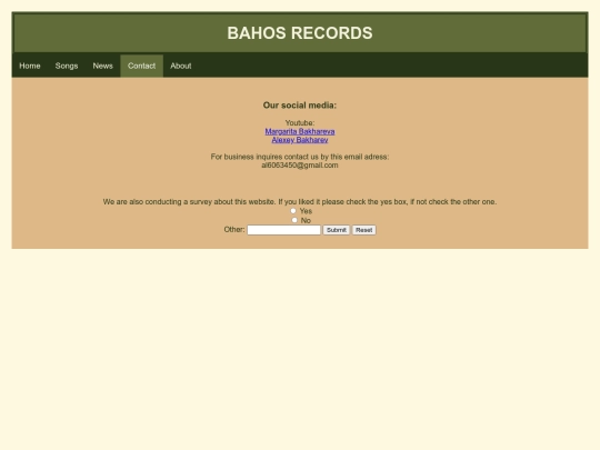 bahos-records/contact screenshot