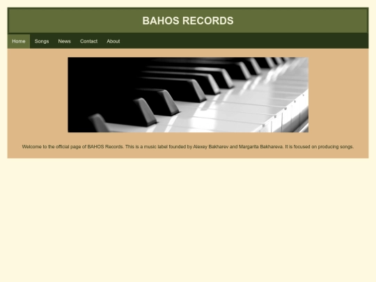bahos-records/home screenshot
