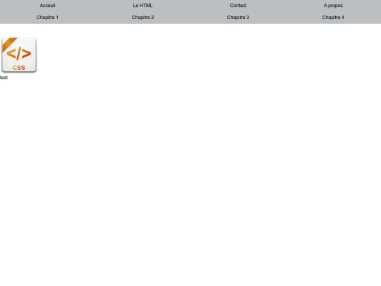 test screenshot