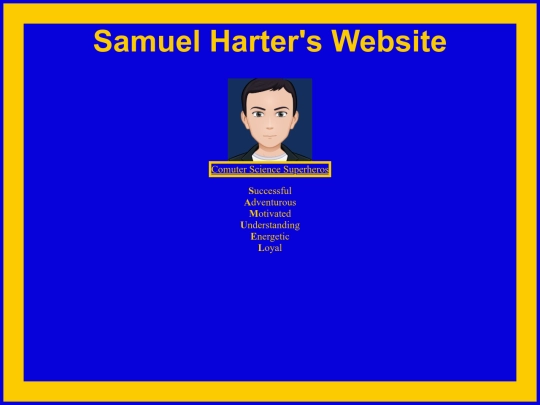 avatarpage screenshot