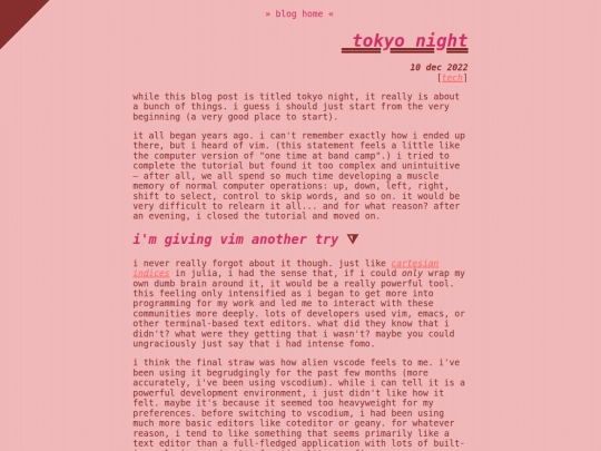 blog/tokyonight screenshot