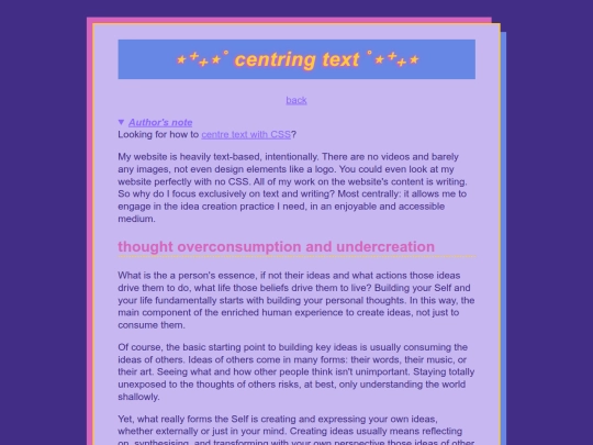 essays/text screenshot