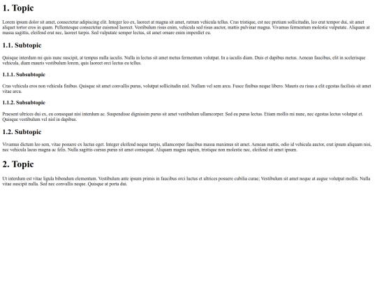 literal/headings screenshot