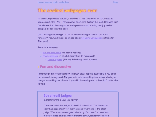 math screenshot