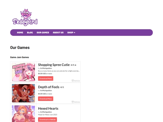games screenshot