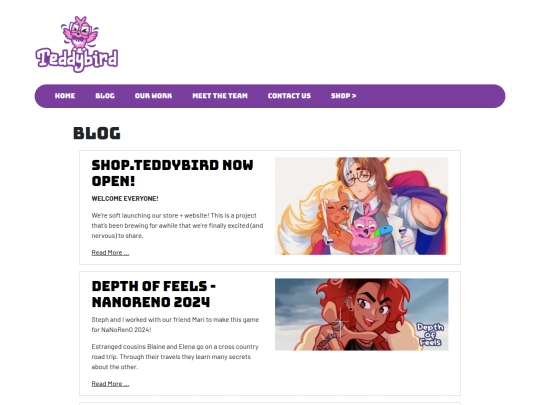 posts/page/1 screenshot