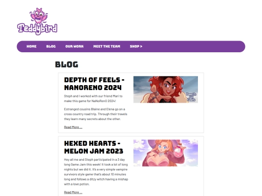 posts/page/2 screenshot