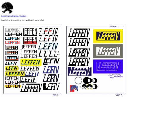 Branding screenshot
