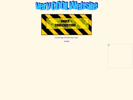 underConstruction screenshot