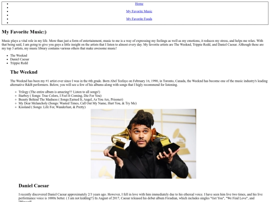 Myfavoritemusic screenshot