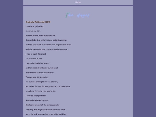 poetry/theangel screenshot