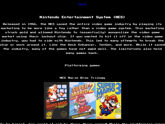 consoles/nes screenshot