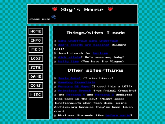 main sites/other screenshot