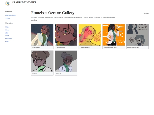 characters/francisca/gallery screenshot