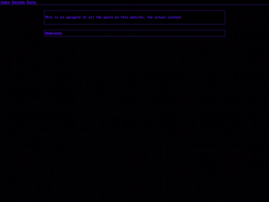 posts screenshot