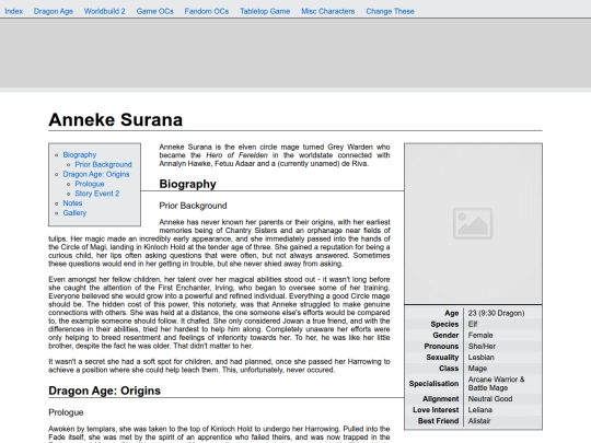 characteranneke screenshot