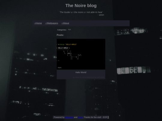 archives/2020 screenshot