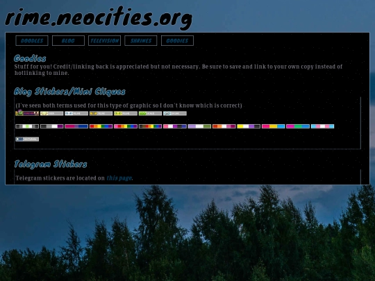 goodies screenshot