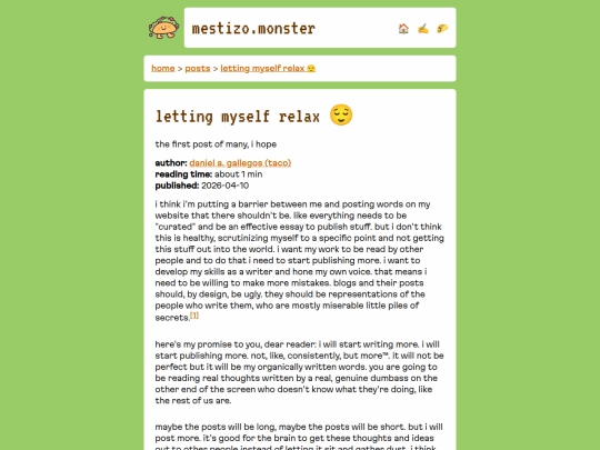 posts/letting-myself-relax screenshot