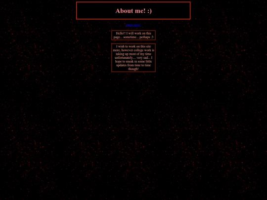 aboutme screenshot
