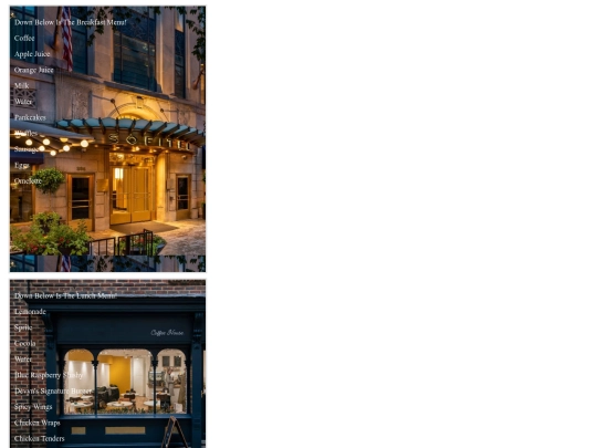 RestaurantMenu screenshot